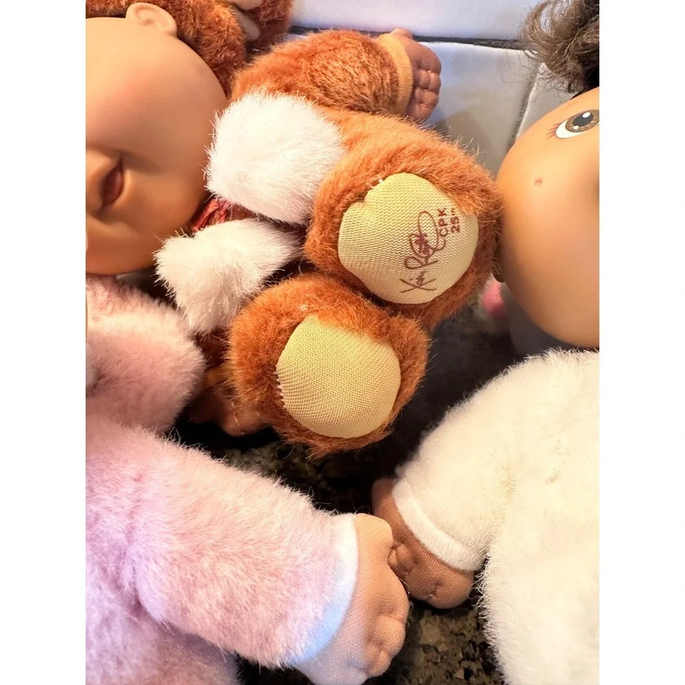 vtg 2008 cabbage parch babies 25th anniversary‎ edition LOT OF 3